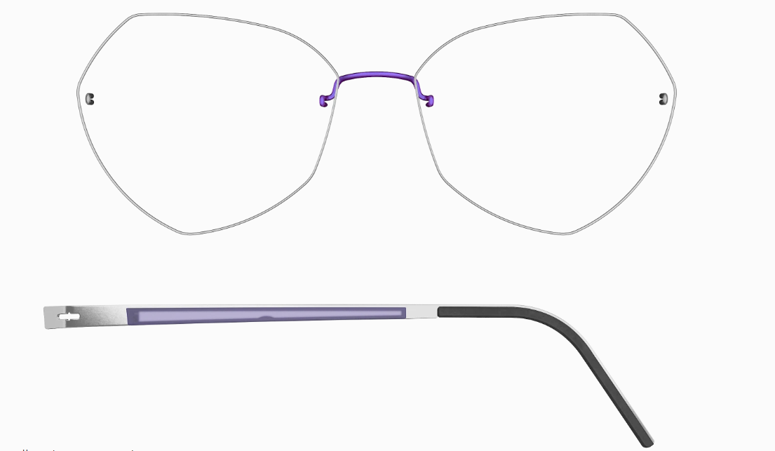 Lindberg Spirit Pentagonal Eyeglasses