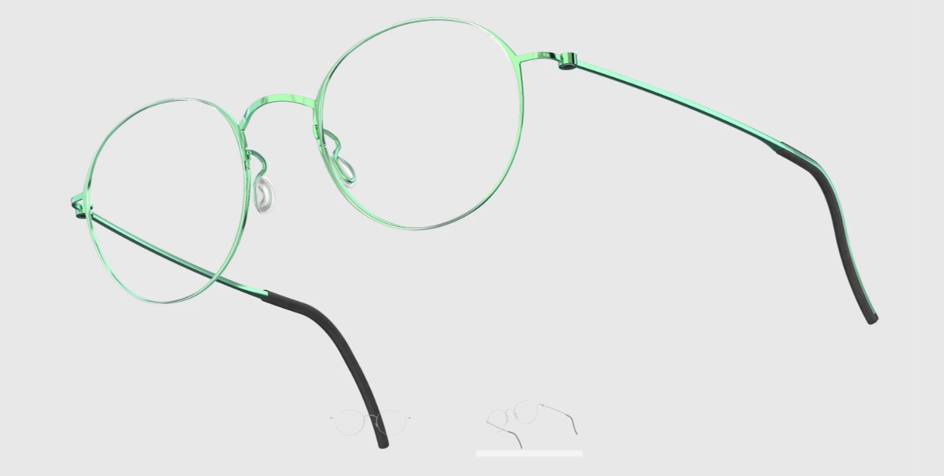 Lindberg Thintanium Round Eyeglasses