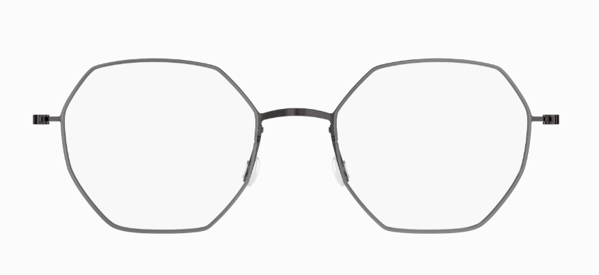 Lindberg Thintanium Hexagonal Eyeglasses