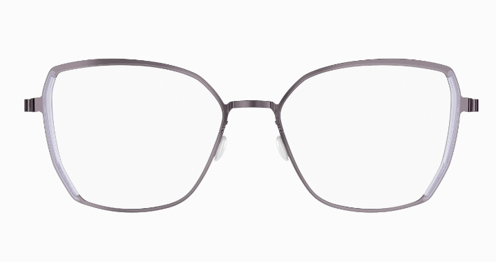 Lindberg Strip Titanium Cat Eye Eyeglasses