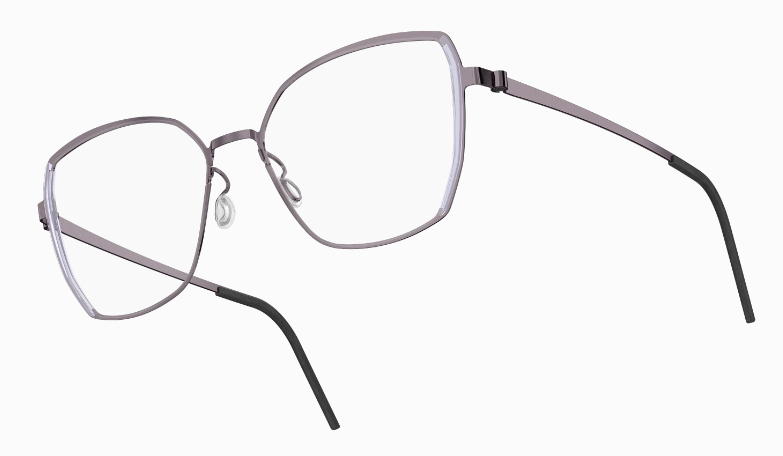 Lindberg Strip Titanium Cat Eye Eyeglasses