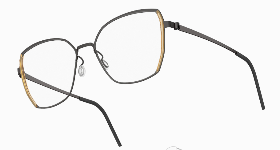 Lindberg Strip Titanium Cat Eye Eyeglasses