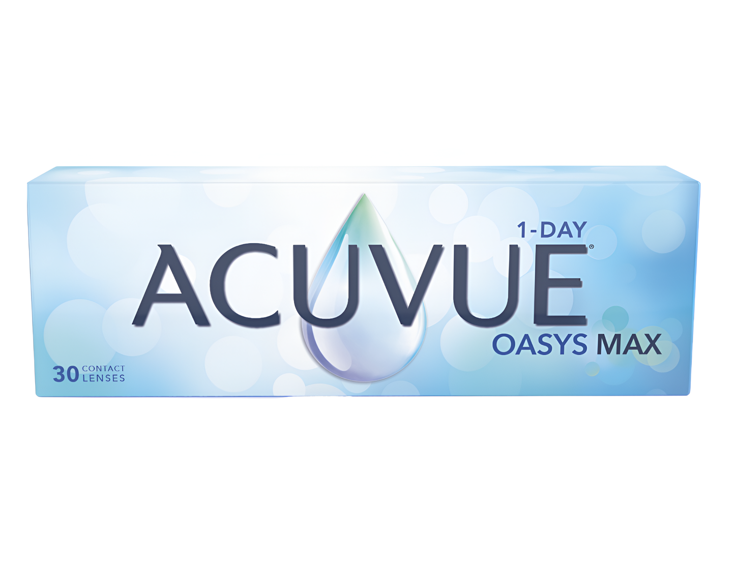 ACUVUE Oasys Max 1 Day 30 pack ($52.67/Box After Rebate for Annual Supply)