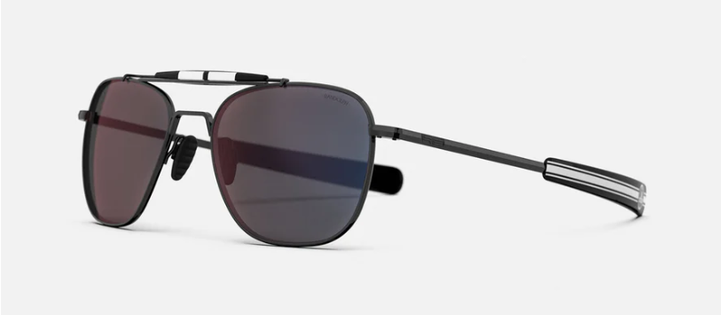 Randolph X Shelby Aviator II Semi-Polarized Sunglasses