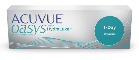 ACUVUE Oasys with HydraLuxe 1-Day 30 pack ($41.80/Box after Rebate)