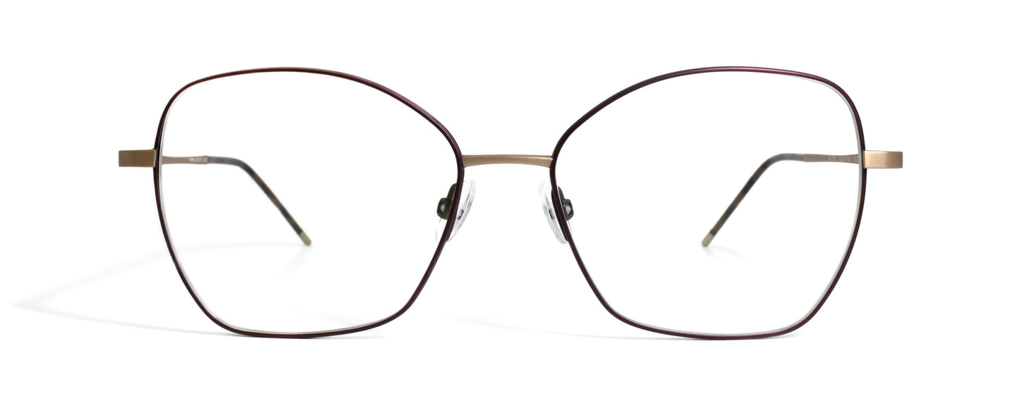 Gotti Alesi Square Eyeglasses