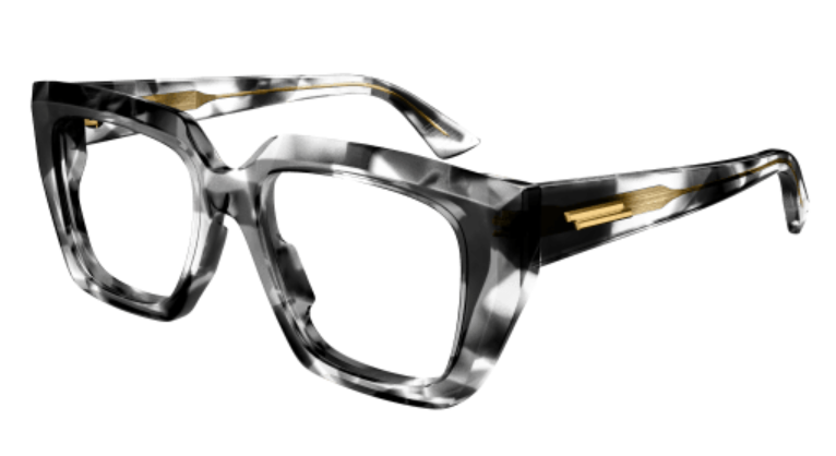 Bottega Veneta Square Acetate Eyeglasses