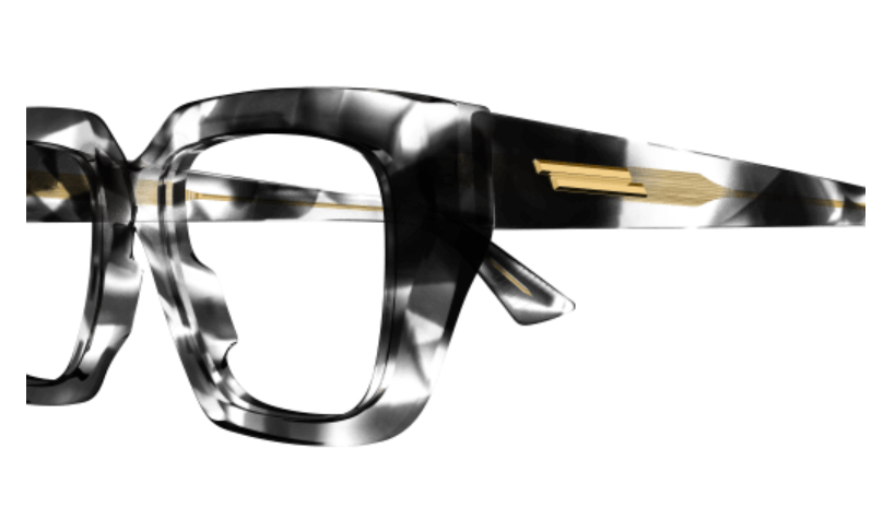 Bottega Veneta Square Acetate Eyeglasses