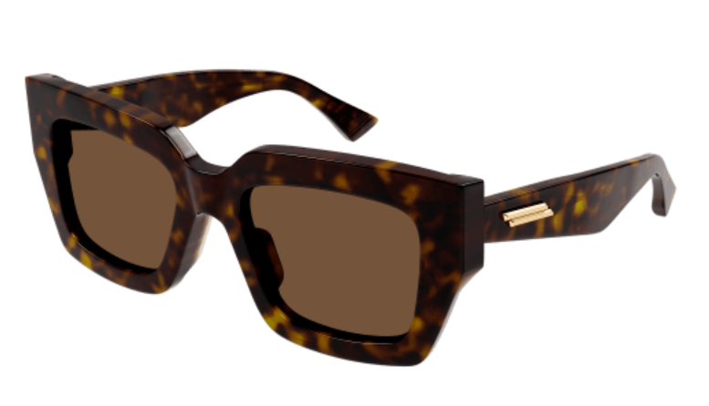 Bottega Veneta Squared Acetate Sunglasses