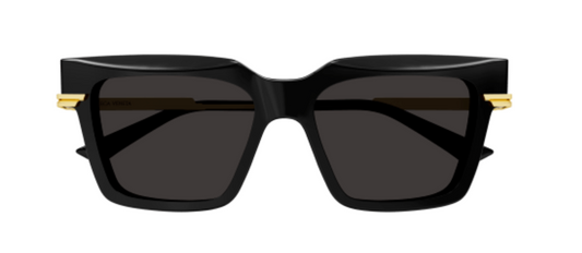 Bottega Veneta Trapezoidal Acetate Sunglasses