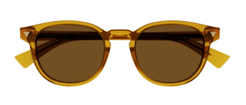 Bottega Veneta Round Acetate Sunglasses