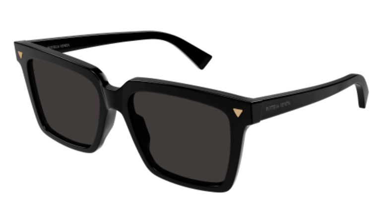 Bottega Veneta Trapezoidal Acetate Sunglasses