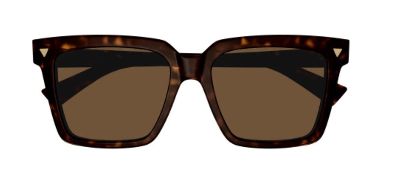 Bottega Veneta Trapezoidal Acetate Sunglasses