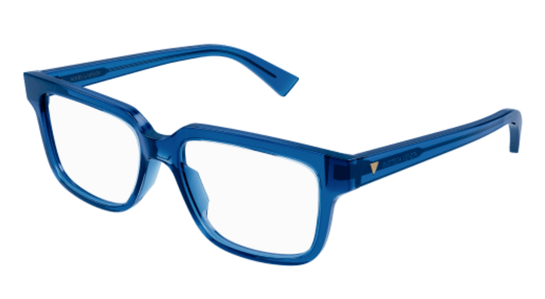 Bottega Veneta Rectangular Acetate Eyeglasses