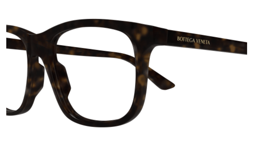 Bottega Veneta Square Acetate Eyeglasses