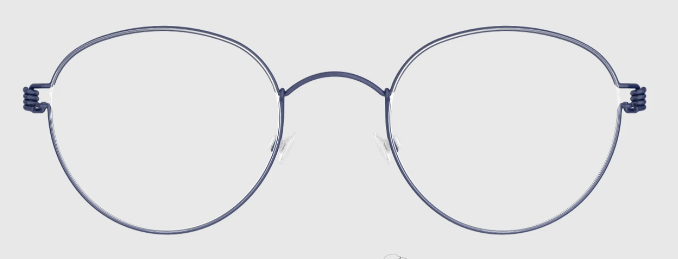 Lindberg Air Rim Round Eyeglasses