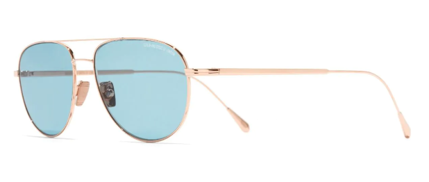 Cutler and Gross Tear Drop Aviator Sunglasses