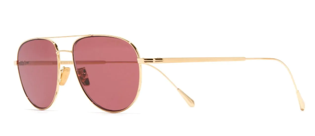 Cutler and Gross Tear Drop Aviator Sunglasses