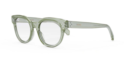 CELINE 3DOTS Acetate Round Eyeglasses