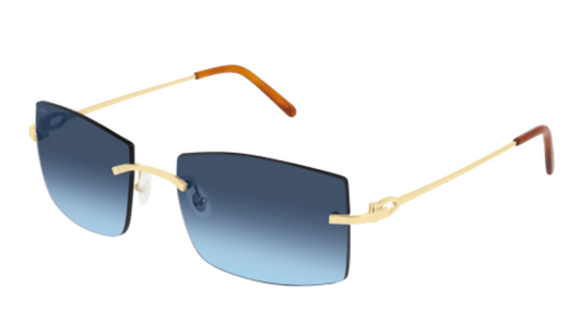 Signature C de Cartier Rimless Metal Sunglasses