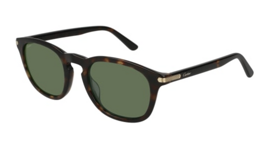 Signature C de Cartier Square Acetate Polarized Sunglasses