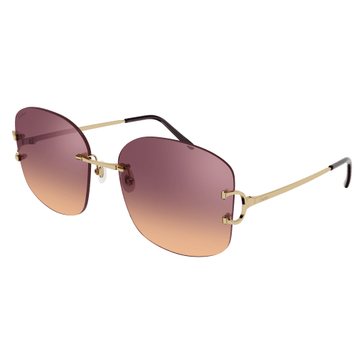 Classic C Motif Rimless Metal Sunglasses