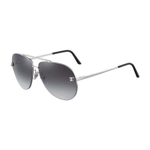 Panthère de Cartier Aviator Metal Sunglasses