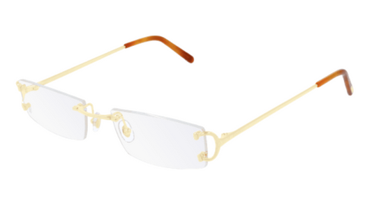 Signature C de Cartier Rimless Metal Eyeglasses