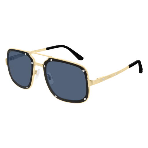 Santos de Cartier Aviator Titanium Sunglasses