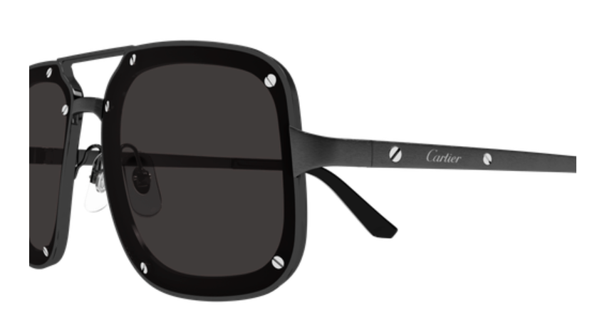 Santos de Cartier Aviator Titanium Sunglasses