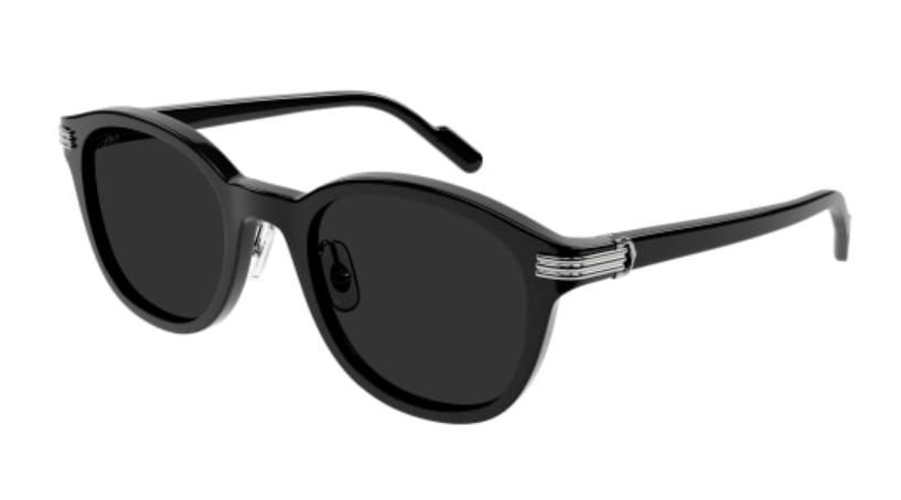 Première de Cartier Round Acetate Sunglasses