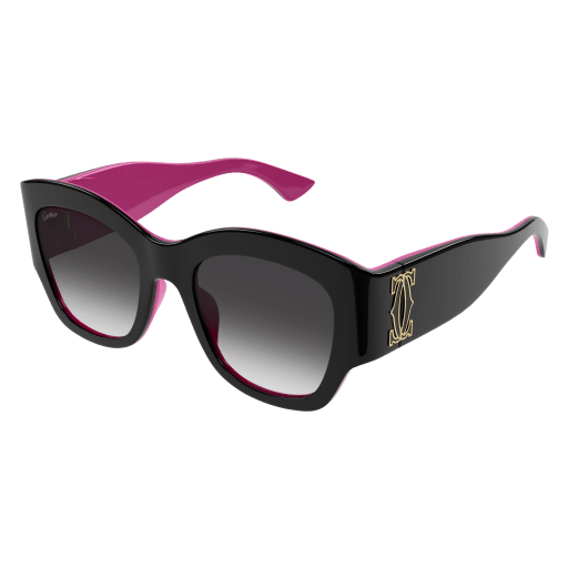 C de Cartier Cat Eye Acetate Sunglasses