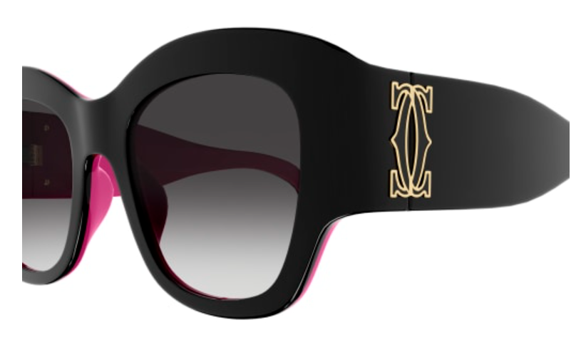 Signature C de Cartier Cat Eye Acetate Sunglasses