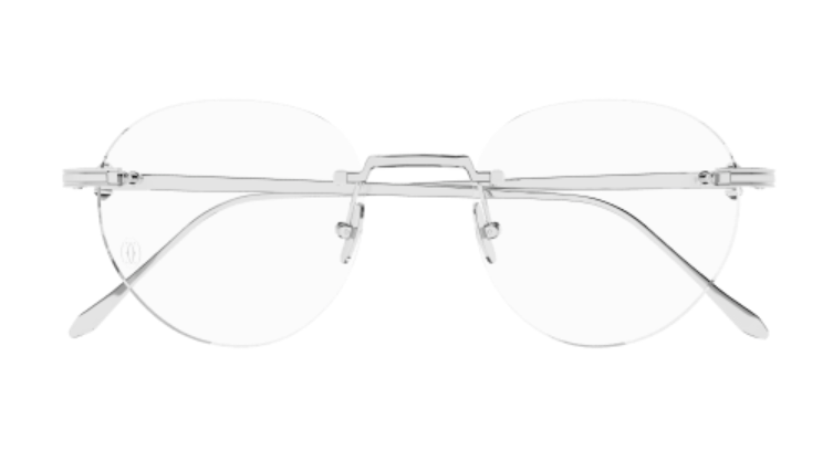 Pasha de Cartier Rimless Titanium Eyeglasses