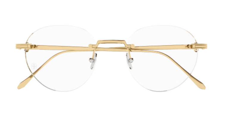 Pasha de Cartier Rimless Titanium Eyeglasses