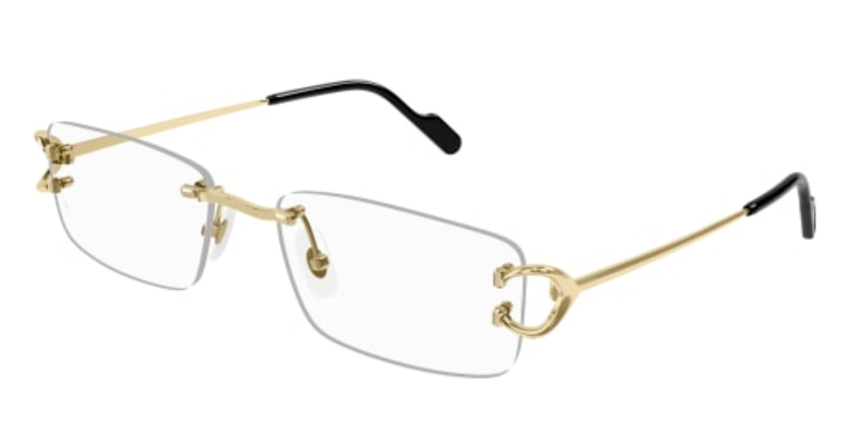 Signature C de Cartier Oval Rectangular Eyeglasses