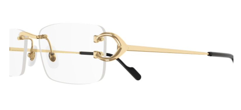 Signature C de Cartier Oval Rectangular Eyeglasses