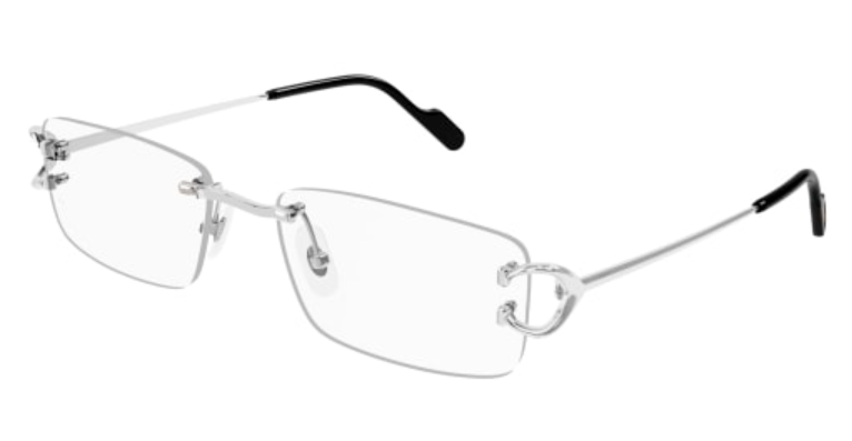 Signature C de Cartier Oval Rectangular Eyeglasses