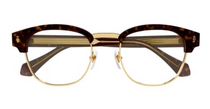 Signature C de Cartier Round Acetate Eyeglasses