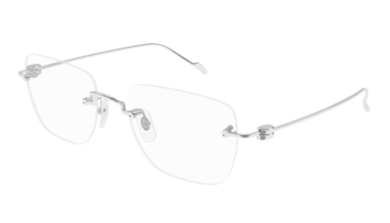 Precious de Cartier Rimless Solid Gold Eyeglasses