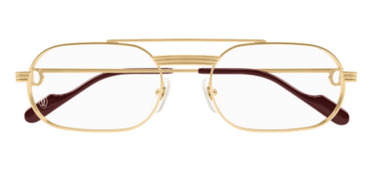 Première de Cartier Oval Titanium Eyeglasses