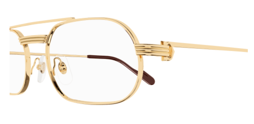 Première de Cartier Oval Titanium Eyeglasses