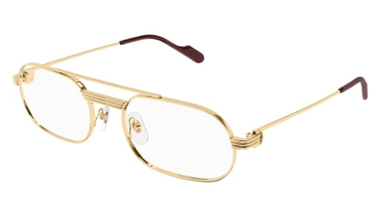 Première de Cartier Oval Titanium Eyeglasses
