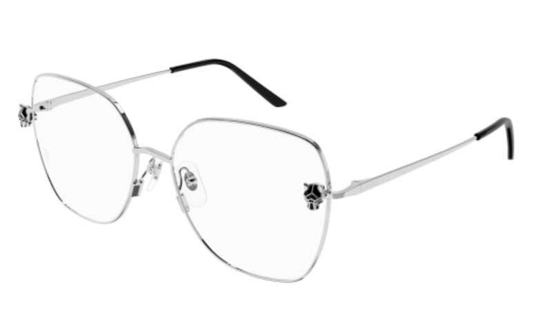 Panthère de Cartier Butterfly Metal Eyeglasses