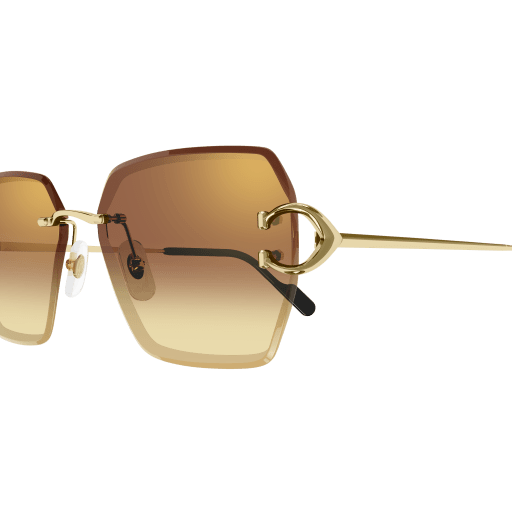 Classic C Motif Rimless Metal Sunglasses