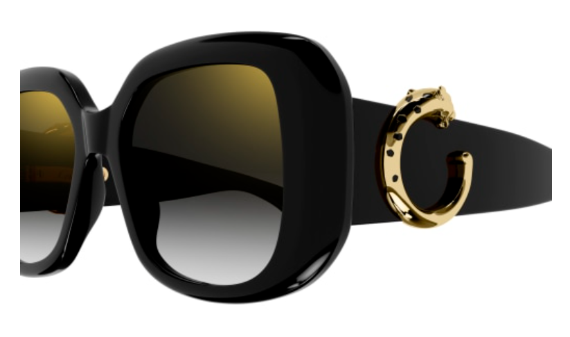 Panthère de Cartier Square Acetate Sunglasses