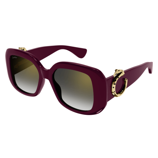 Panthère de Cartier Square Acetate Sunglasses