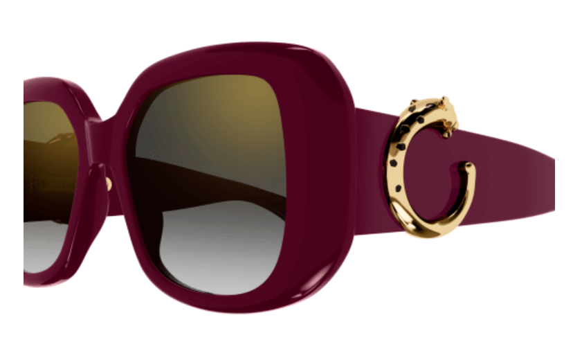 Panthère de Cartier Square Acetate Sunglasses