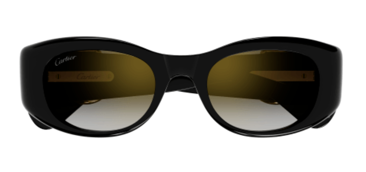 Panthère de Cartier Oval Acetate Sunglasses