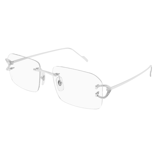 Precious de Cartier Rimless Solid Gold Eyeglasses